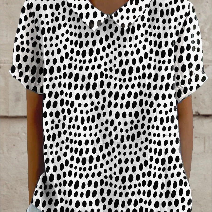 Liliana - Camisa com Estampa de Poás