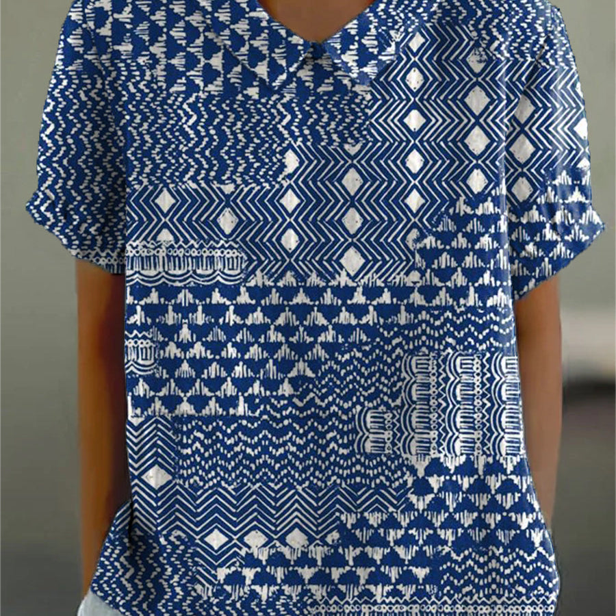 Ana - Camisa com Estampa Tribal